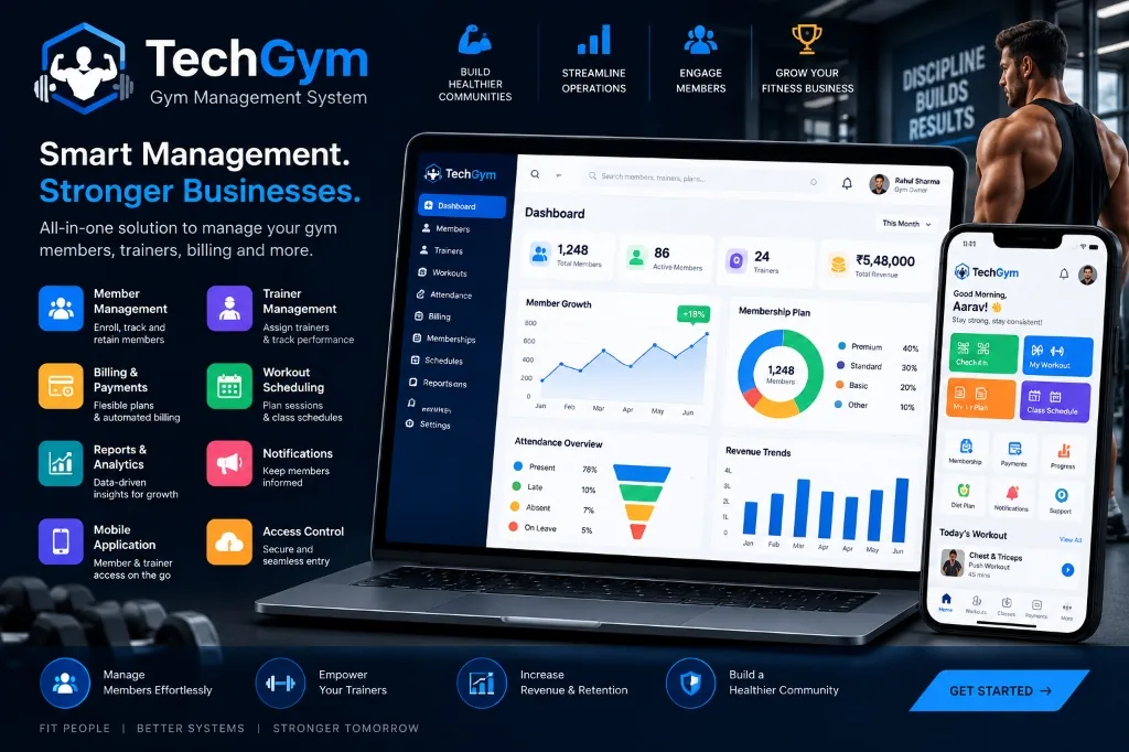 TECH GYM dashboard