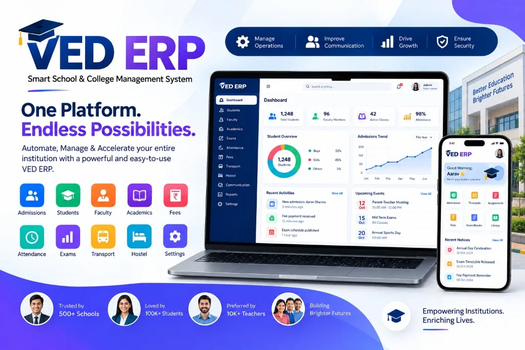 VED ERP System Dashboard